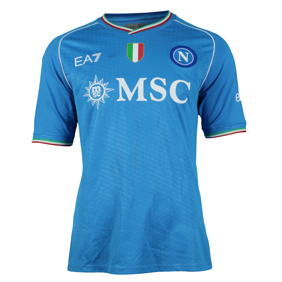 来自SSC Napoli的Amir Rrahmani球衣