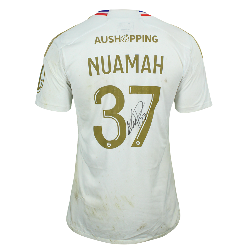 Ernest Nuamah Olympique Lyonnais shirt