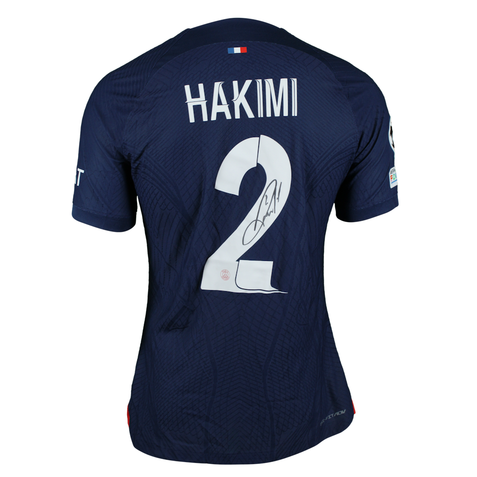 Achraf Hakimi Paris Saint-Germain shirt