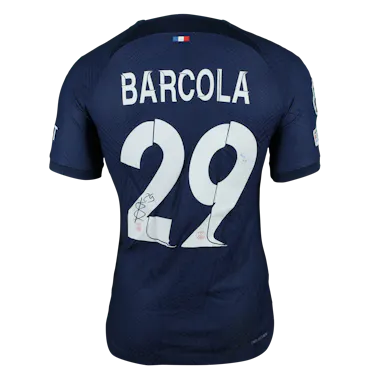 Maglia di Bradley Barcola (Paris Saint-Germain)