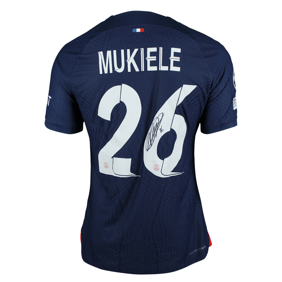 Nordi Mukiele Paris Saint-Germain shirt