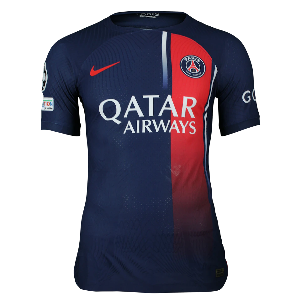 来自Paris Saint-Germain的Yoram Zague球衣