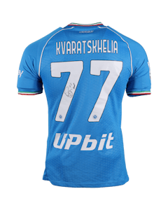 Khvicha Kvaratskhelia Napoli camisa.