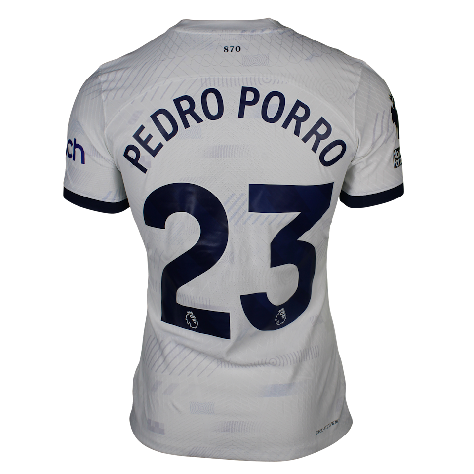 Pedro Porro Tottenham Hotspur shirt