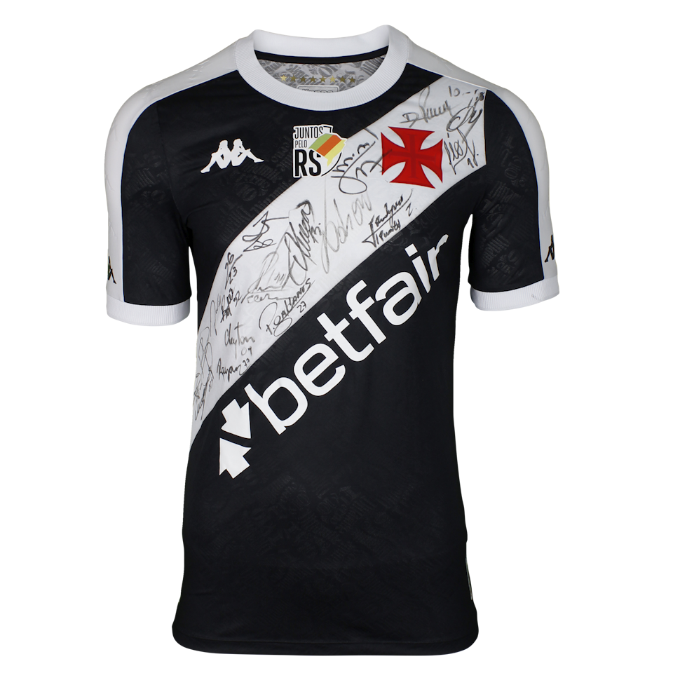 Vasco da Gama Squad Signed Shirt 