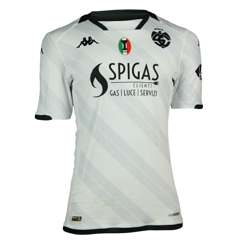 Spezia Calcio 팀의 Diego Falcinelli 셔츠