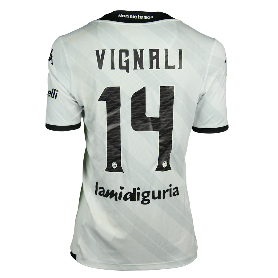 Luca Vignali Spezia Calcio shirt