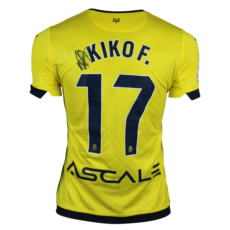 Francisco Femenía  Villarreal CF shirt