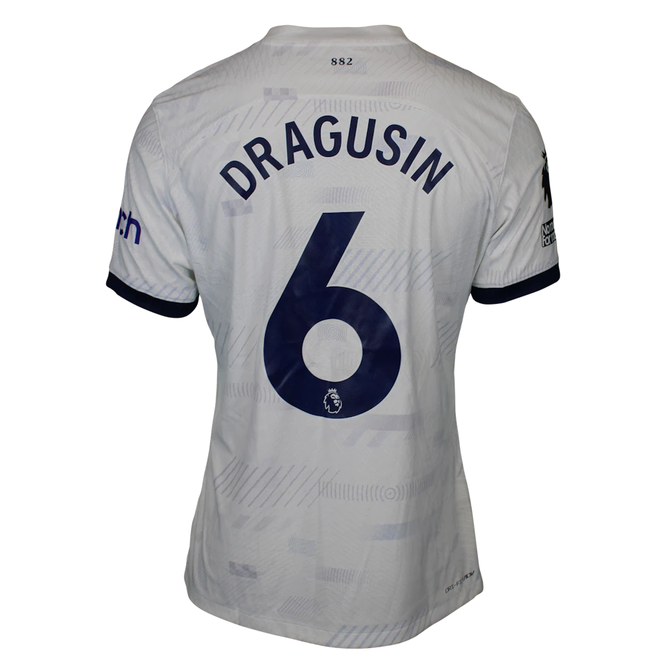 Tottenham Hotspur 팀의 Radu Drăgușin 셔츠