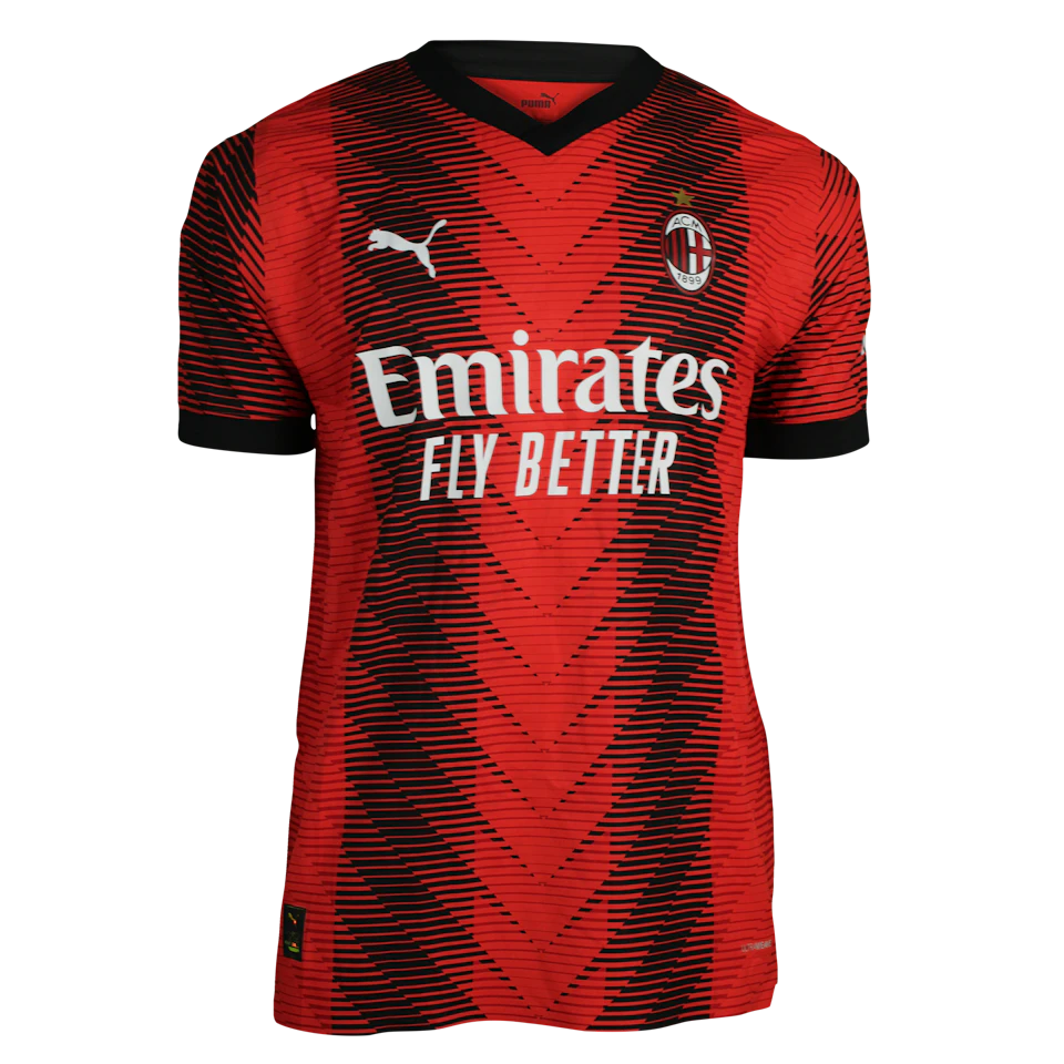 Tommaso Pobega AC Milan camisa.
