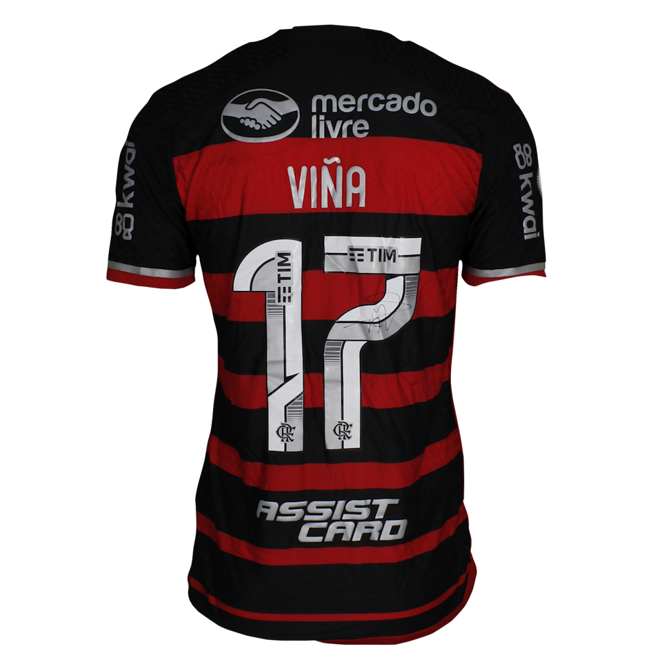 Matías Viña Flamengo camisa.