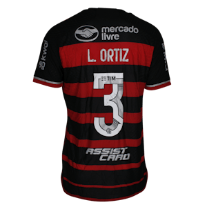 Leonardo Rech Ortiz Flamengo shirt