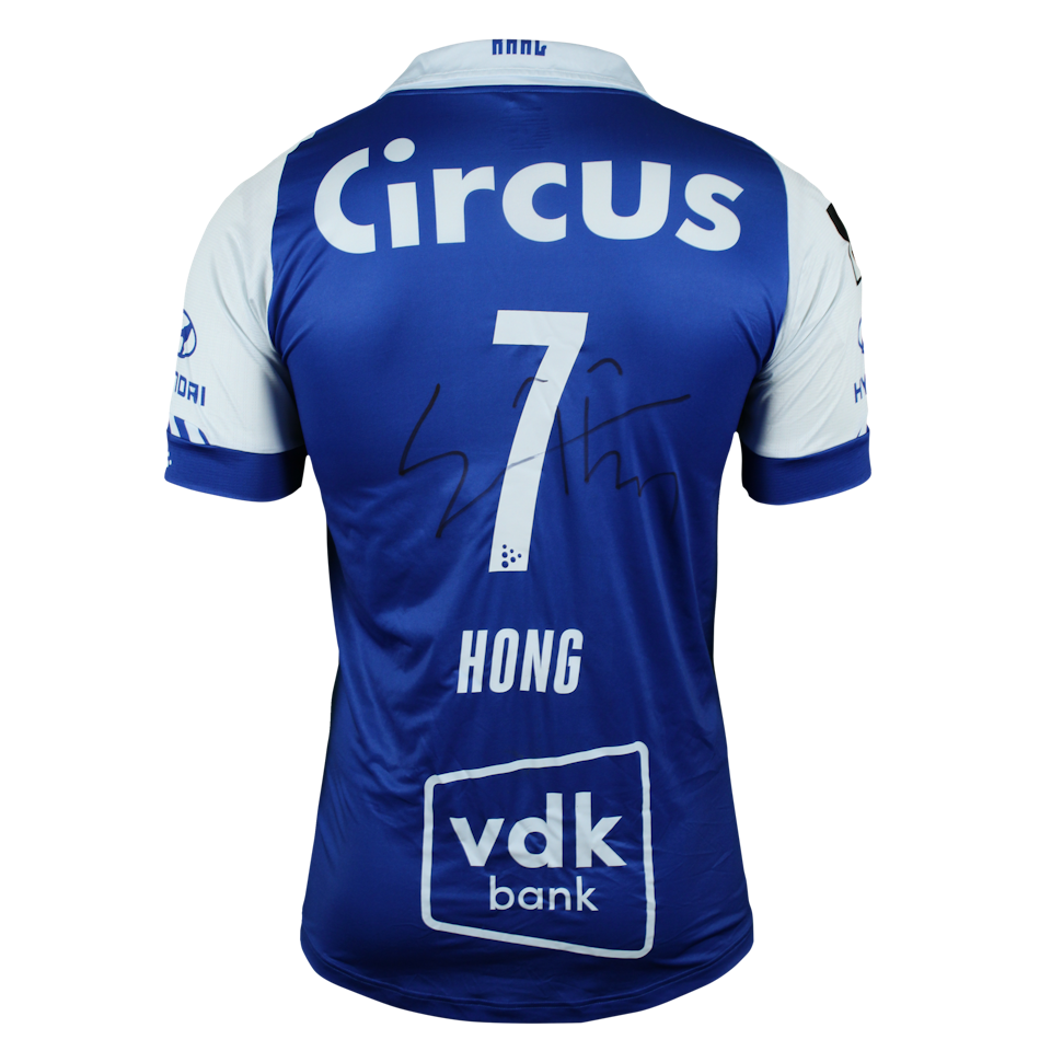 KAA Gent 팀의 Hong Hyeon-seok 셔츠