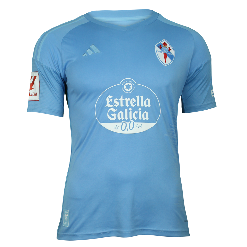 Óscar Mingueza RC Celta camisa.