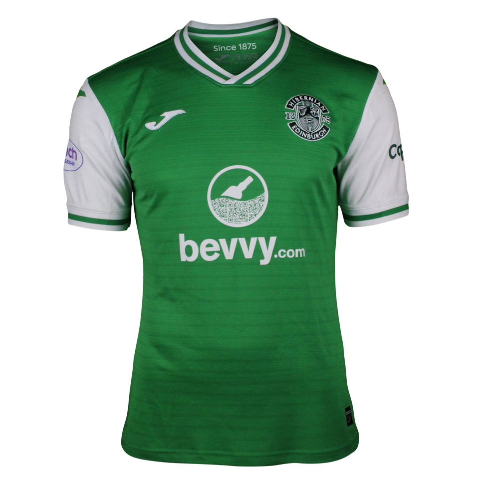Joe Newell Hibernian shirt