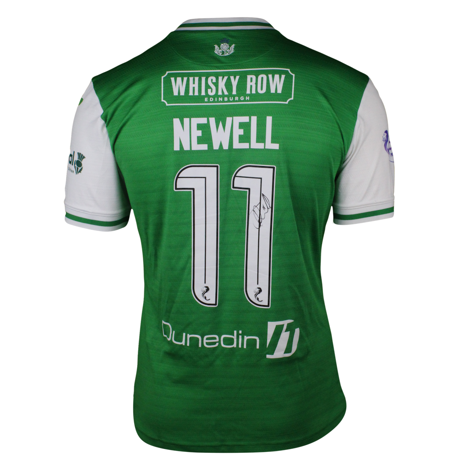 Joe Newell Hibernian shirt