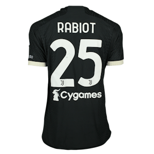 Adrien Rabiot Juventus FC jersey