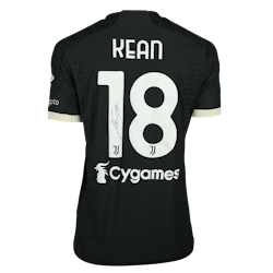 Juventus Moise Kean 18番 シャツ Moise Kean No Fault Juventus Shirt – Strike First LSB