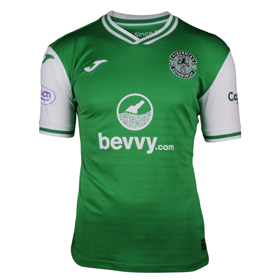 Jake Doyle-Hayes Hibernian shirt