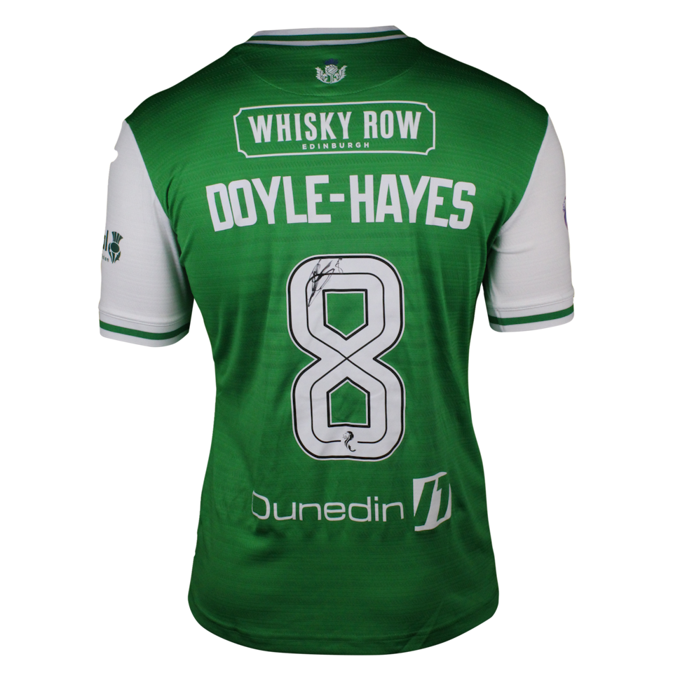 Jake Doyle-Hayes Hibernian shirt