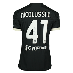 Hans Nicolussi Caviglia Juventus FC shirt