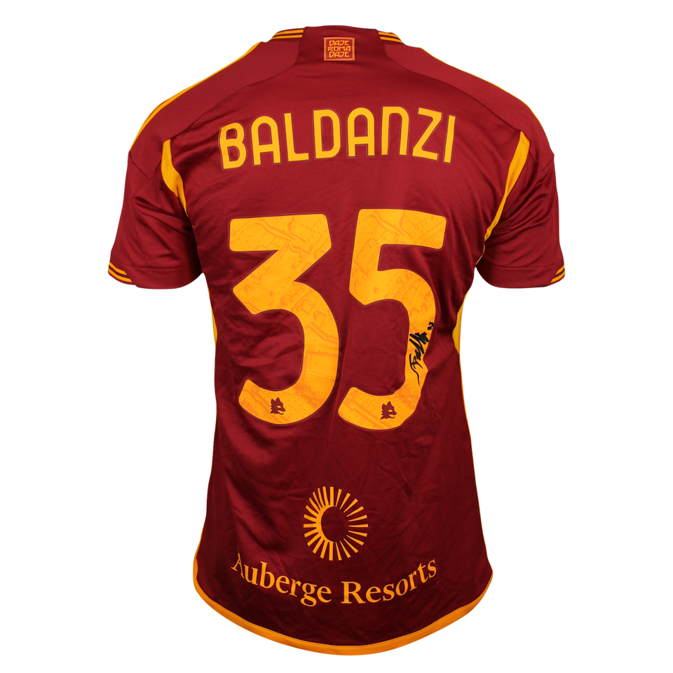 Tommaso Baldanzi AS Roma jersey