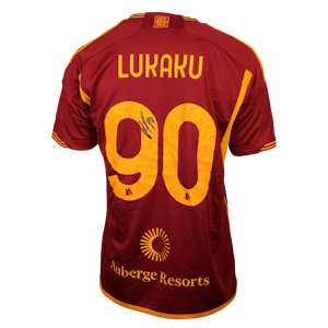Romelu Lukaku Menama AS Roma camisa.