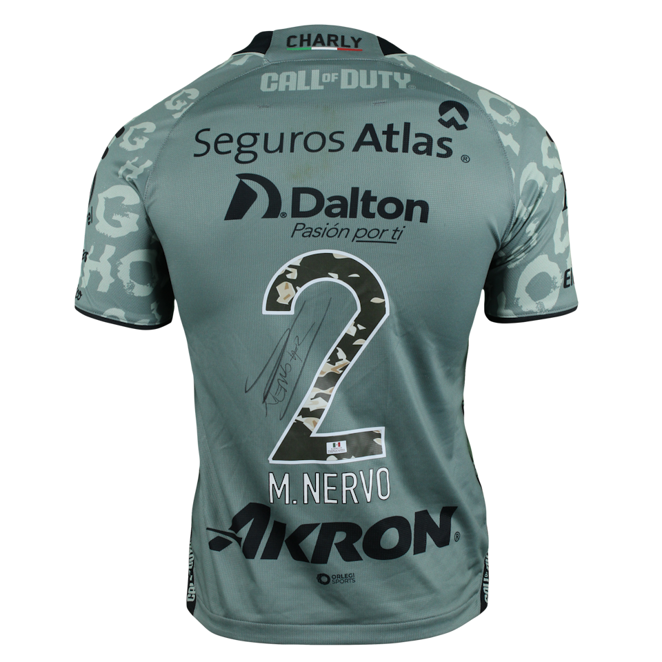 Hugo Martín Nervo Atlas FC shirt