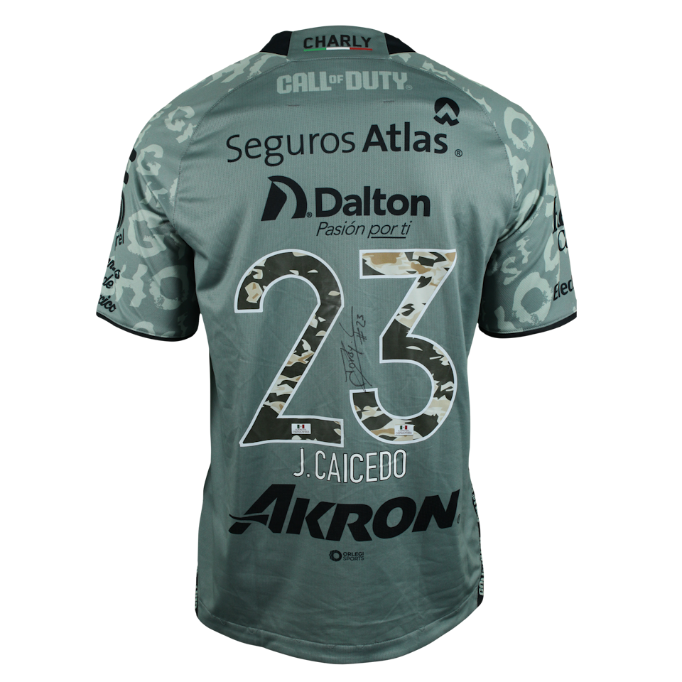Jordy Josué Caicedo Medina Atlas FC shirt