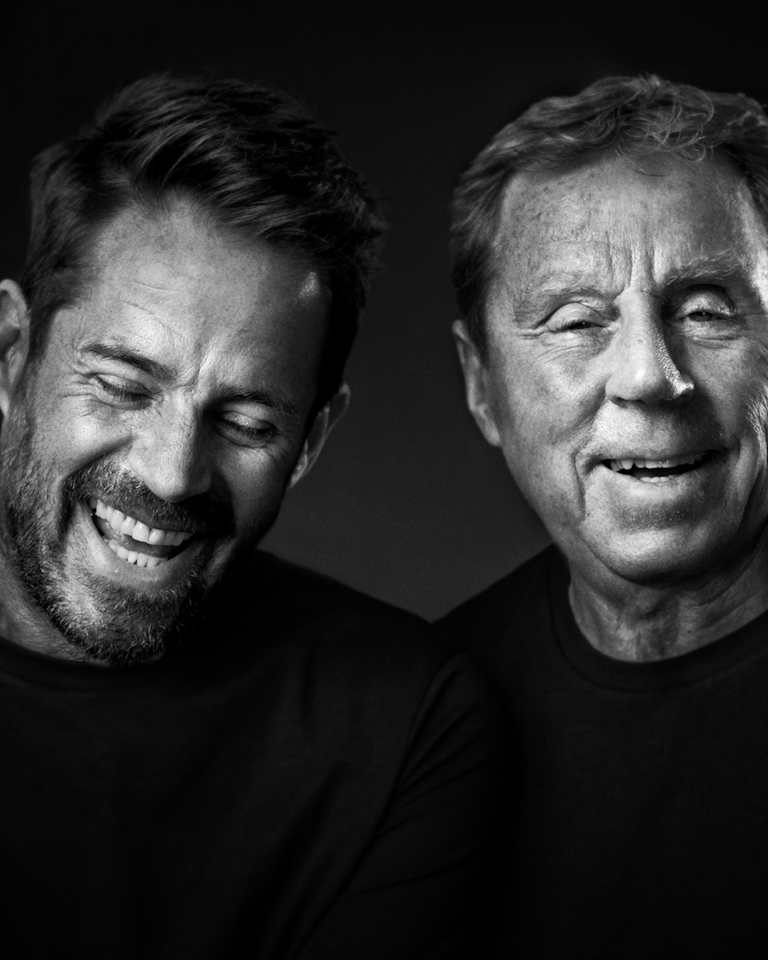 Jamie and Harry Redknapp Framed Print