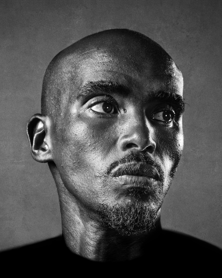 Mo Farah Framed Print