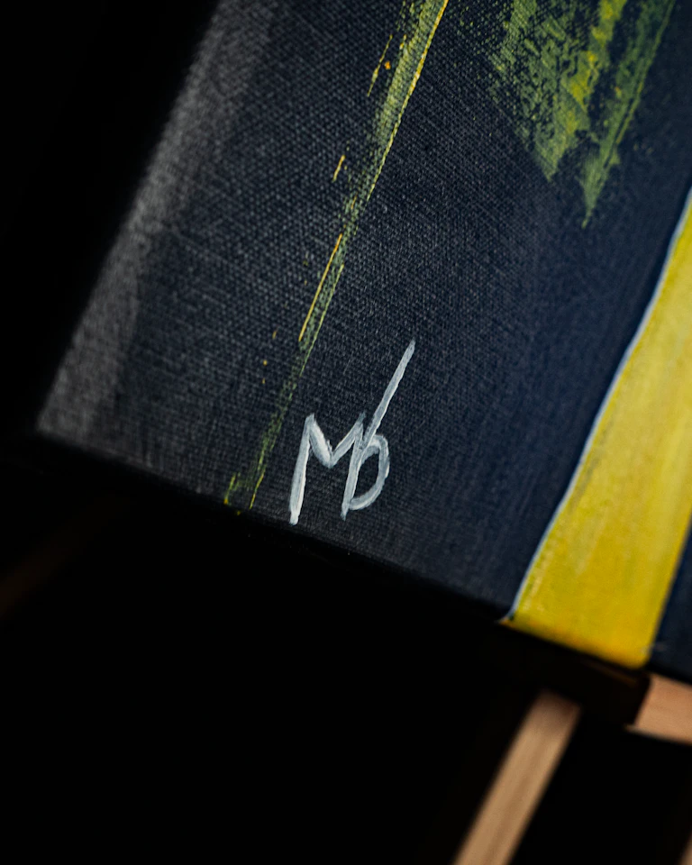 Theo Bos Painting by Marcel Brugman