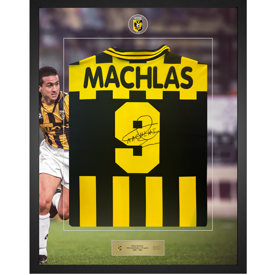 Limited Edition Framed Machlas 1997/98 shirt