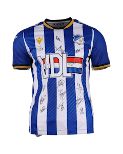 Squad signed shirt | FC Eindhoven voor Geel Zwart	