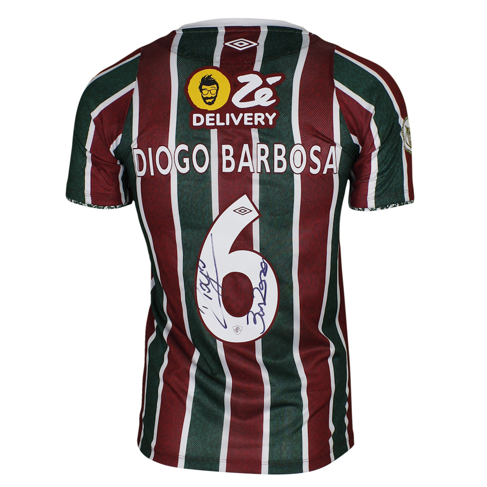 Diogo Barbosa Mendanha Fluminense camisa.