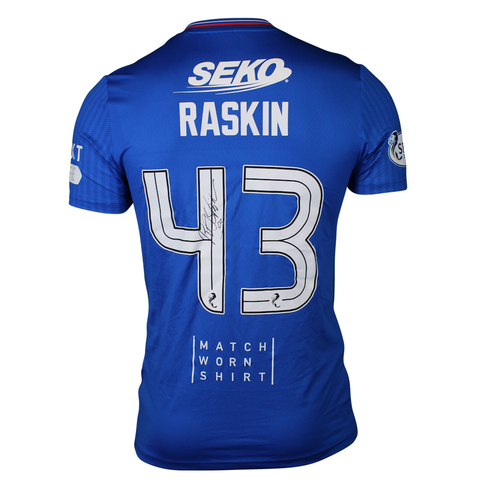 Nicolas Raskin Rangers shirt