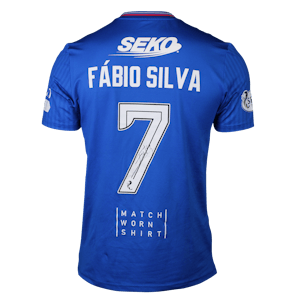 Rangers 팀의 Fábio Silva 셔츠