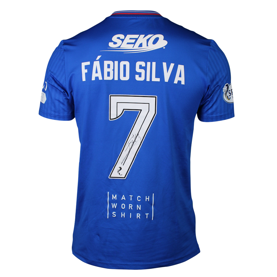Rangers 팀의 Fábio Silva 셔츠