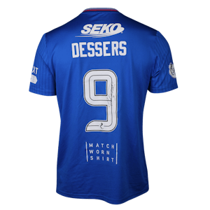 Cyriel Dessers Rangers shirt