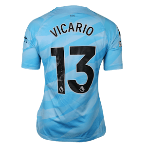 Tottenham Hotspur 팀의 Guglielmo Vicario 셔츠