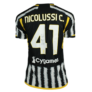 Hans Nicolussi Caviglia Juventus FC shirt