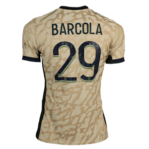 Shirt van Bradley Barcola Paris Saint-Germain
