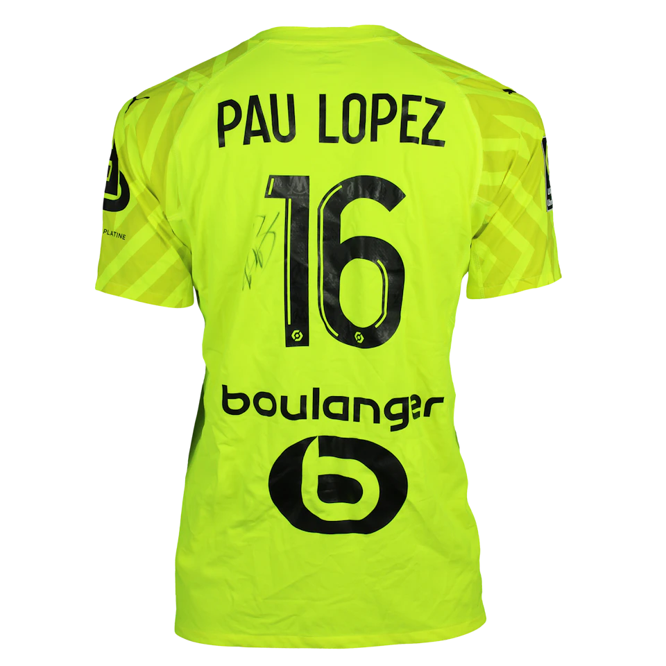 Camisola de Pau López, Olympique de Marseille