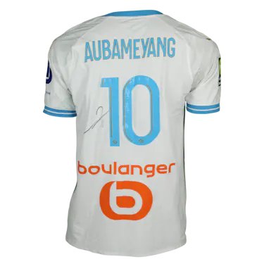 Pierre-Emerick Aubameyang Olympique de Marseille のシャツ