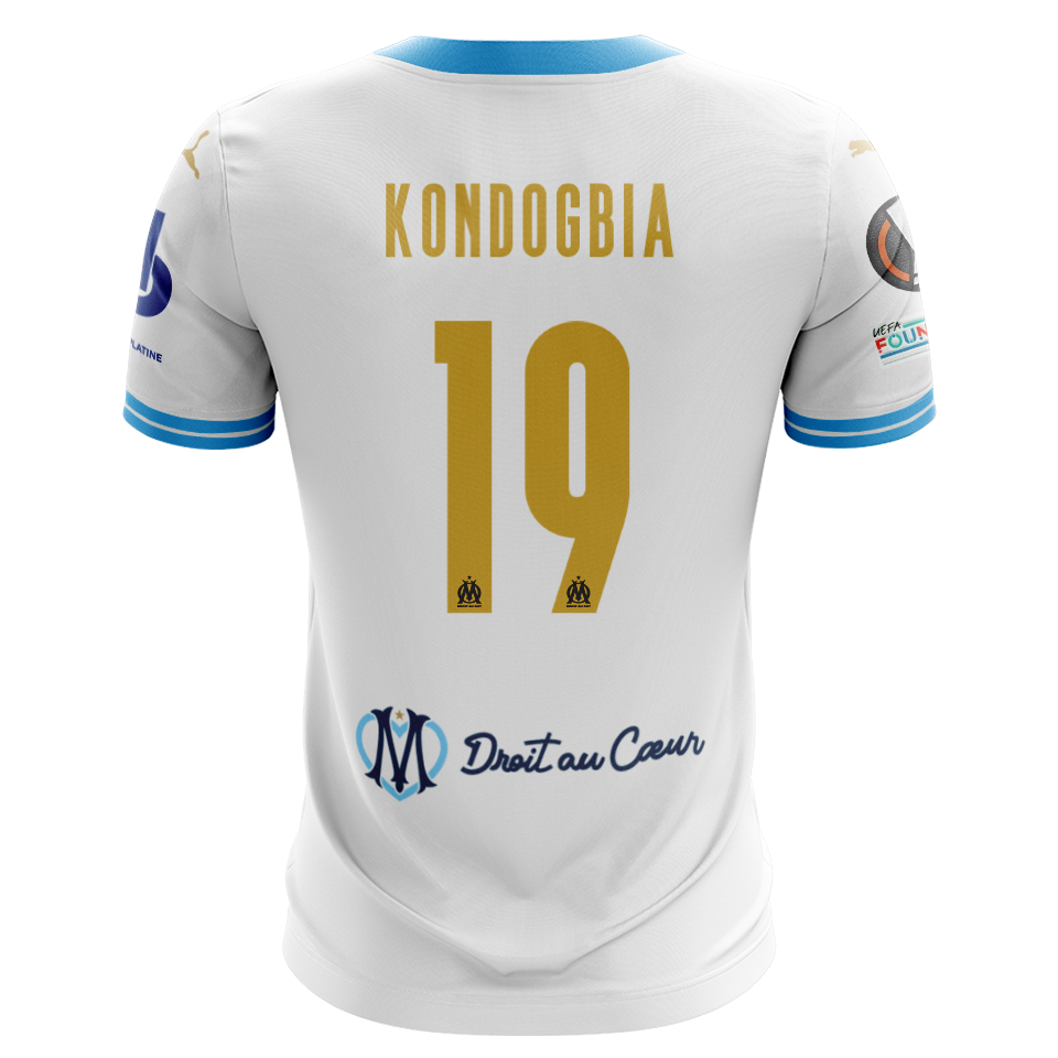 Geoffrey Kondogbia Olympique de Marseille shirt