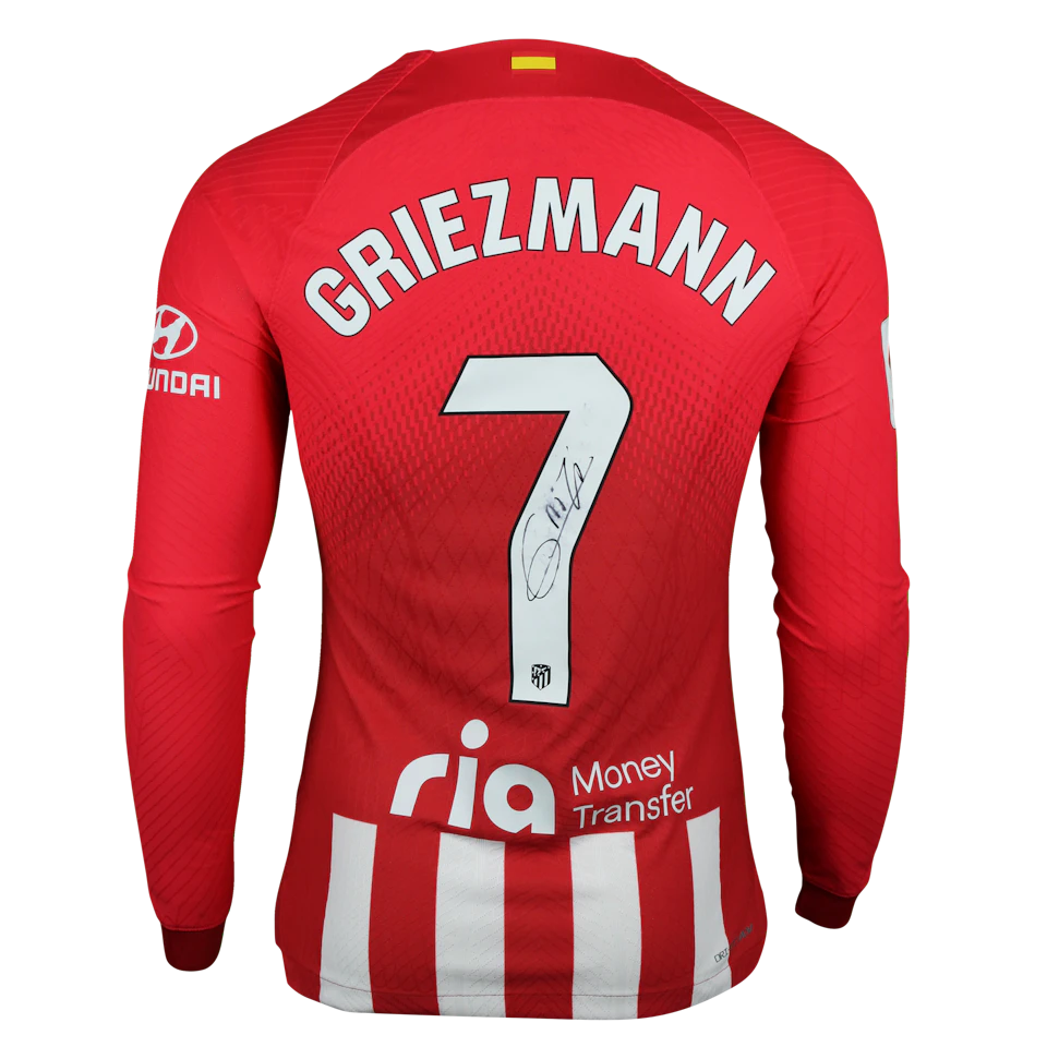 来自Atlético de Madrid的Antoine Griezmann球衣