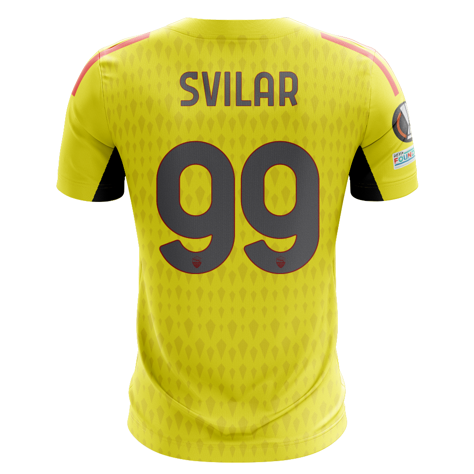 Maillot de Mile Svilar (AS Roma)