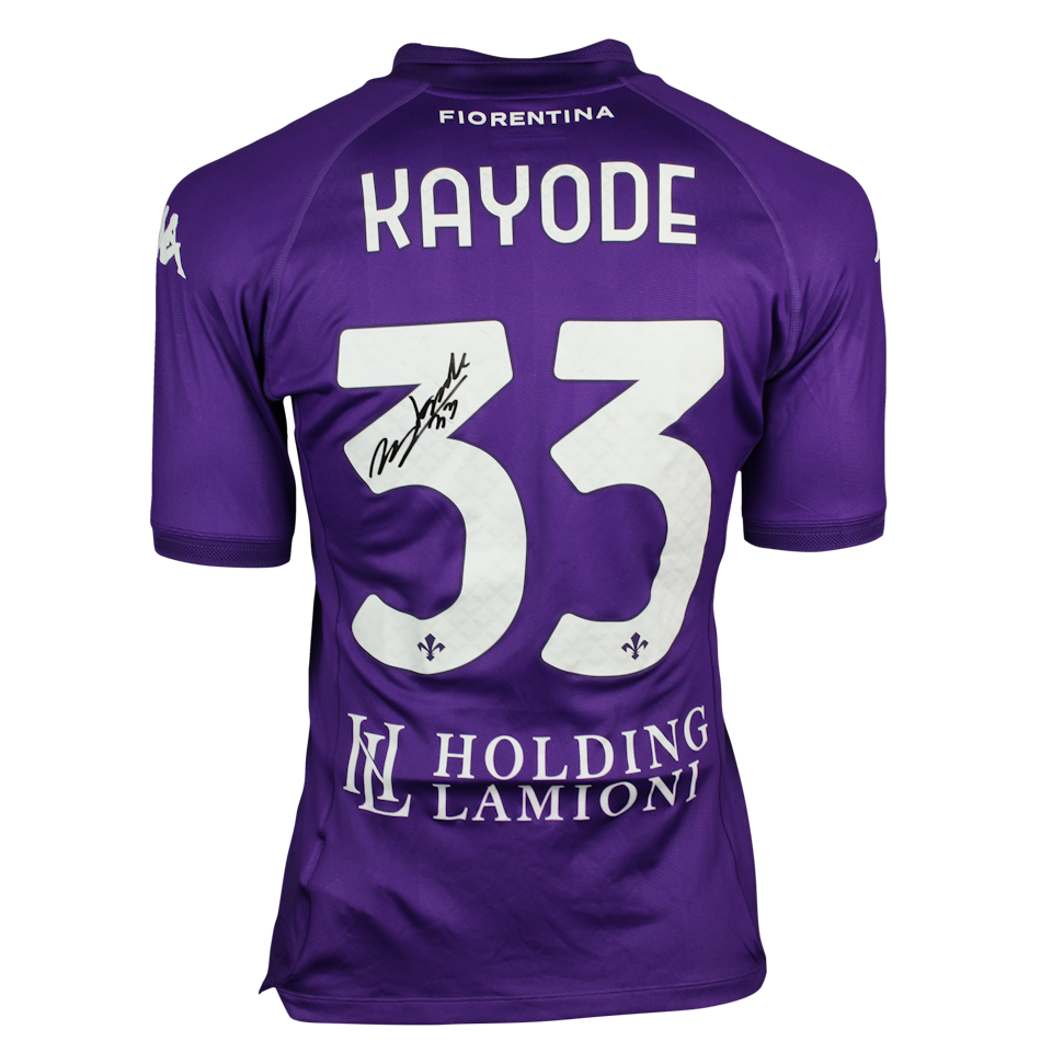 Michael Olabode Kayode Fiorentina shirt