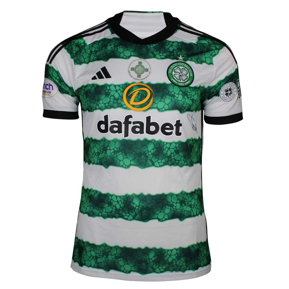 Stephen Welsh Celtic shirt