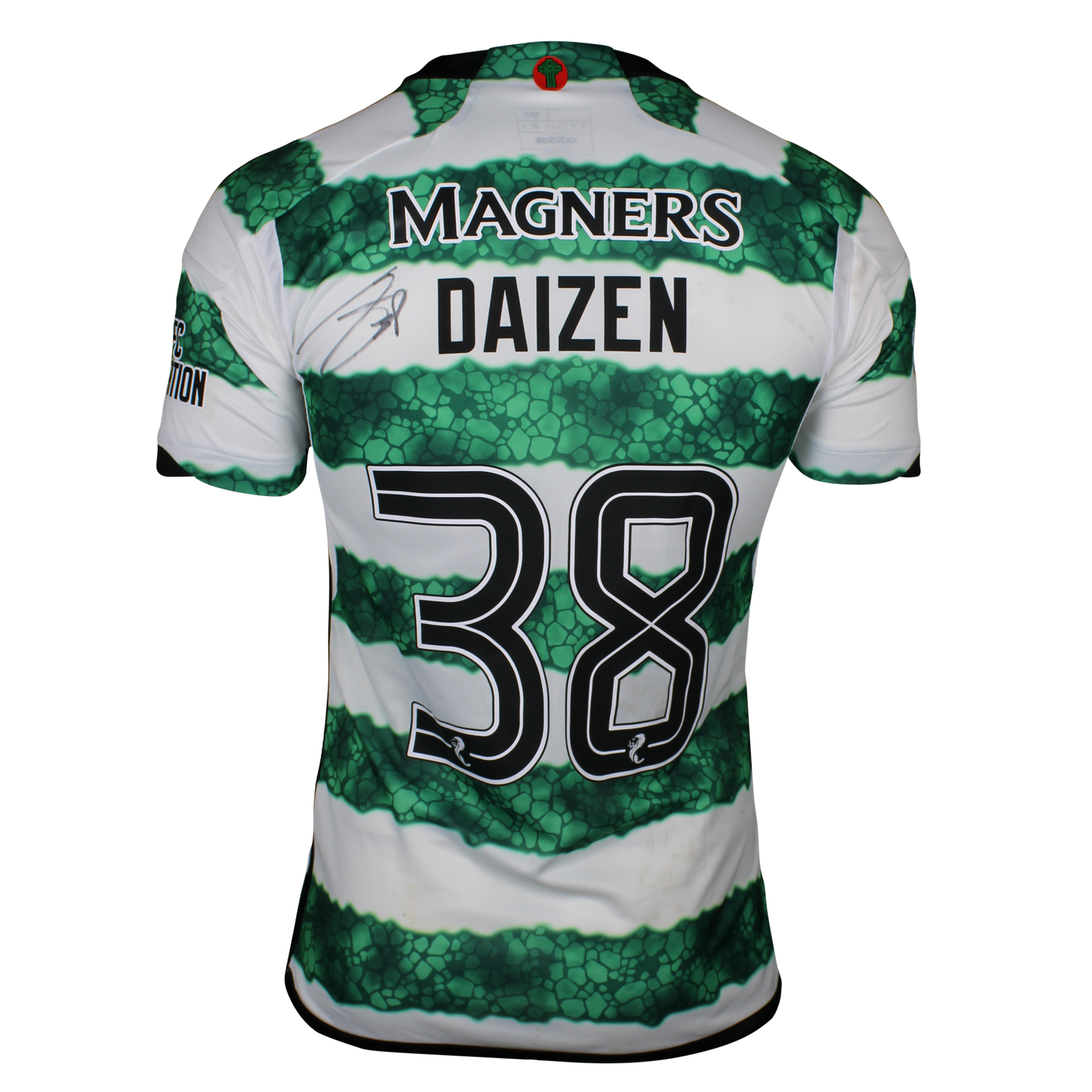 Celtic FC Daizen 38 前田大然　M　ユニフォーム Daizen Maeda 前田大然 | Celtic - St. Mirren | MatchWornShirt